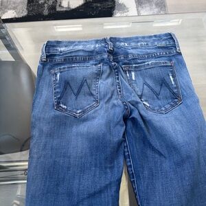 MOTHER Classic Blue Skinny Jeans